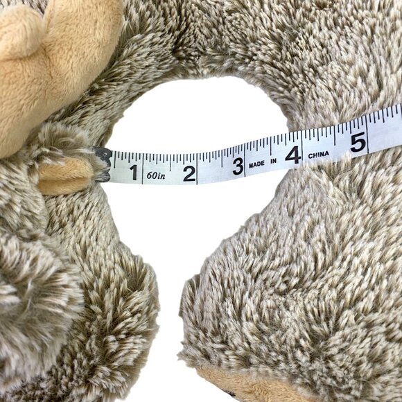 Alaska Travel Neck Pillow Moose Plush Souvenir Kids Neck Circle Pillow DolliBu - Picture 9 of 9